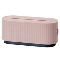 Boîte de gestion de câbles avec couvercle de support de téléphone organisateur de fil de bureau multiprises protecteur de cordon cache-câble organisateur de cordon pour bureau à domicile