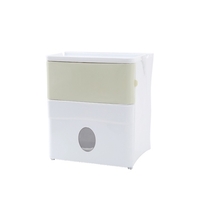 Boîte de rangement de tissus frais pour salle de bain