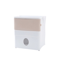 Boîte de rangement de tissus frais pour salle de bain