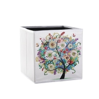 Boîte de rangement en forme de peinture au diamant bricolage