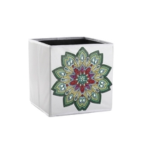 Boîte de rangement en forme de peinture au diamant bricolage