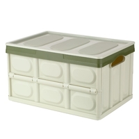 Boîte de rangement multifonctionnelle caisse pliante boîte de rangement pliable bac de rangement empilable boîte en plastique pliable panier à linge