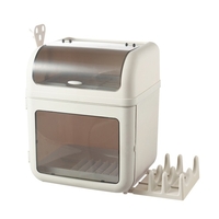 Boîte de rangement pour assiettes et plats anti-poussière