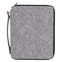 Boîte de rangement pour boîtier de montre à glissière portable pour montre en feutre à 40 emplacements