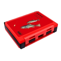 Boîte de rangement pour leurres de pêche,  conteneur de matériel de pêche,  organisateur de boîte d