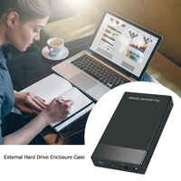 Boîtier de disque dur externe 6 Go / s USB 3.0 vers SATA III 2.5 pouces 3.5 pouces HD SSD HDD Box pour disque dur d