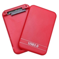 Boîtier de disque dur externe SSD USB 3.0 3.0 SATA de 2, 5 pouces avec câble USB (noir)