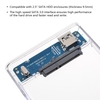 Boîtier de disque dur USB 3.0 Boîtier de disque dur Compatible avec boîtier de disque dur SATA 2, 5 pouces Universel Transparent