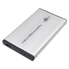 Boîtier de disque dur USB2.0 vers IDE Boîtier de disque dur IDE de 2, 5 pouces Boîtier de disque dur portable Boîtier de disque dur en alliage d
