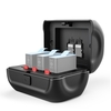 Boîtier de support de stockage de batterie pour caméra d