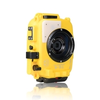 Boîtier étanche pour appareil photo étui de plongée coque de protection sous-marine 60 m/195ft remplacement pour appareil photo Olympus TG-4