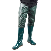 Bottes imperméables de hanche de cuissardes de pêche de PVC pour l