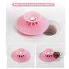 Bouchon de baignoire en silicone portable crépine évier drainant attrape-cheveux filtre anti-colmatage eau T-ank pour cuisine salle de bain utilisation"idienne