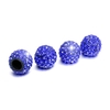 Bouchons de valve de pneu de voiture Lot de 4 bouchons de tige de valve en diamant