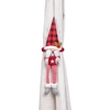 Boucle de rideau de Noël Décorations de fenêtre de Noël Rideau de bande dessinée