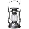 Bougie suspendue à énergie solaire Lampe à huile LED rétro clignotant sans flamme pour tente de jardin Patio