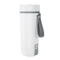 Bouilloire électrique portable pour eau bouillante 350 ml bécher de voyage bouilloire à eau chaude en acier inoxydable arrêt automatique pour faire du thé café lait pour bébé