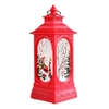 Boule de neige de noël lanterne LED lampe suspendue veilleuse chaude à piles pour ornement à la maison