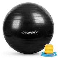 Boule de Yoga épaissie de 45cm/55cm/65cm/75cm avec pompe à pied