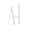 Boussole professionnelle NBX avec crayon mécanique outils de dessin de géométrie mathématique avec 10 pièces 0.7mm conduit fournitures de papeterie pour étudiants enseignants concepteurs travailleurs