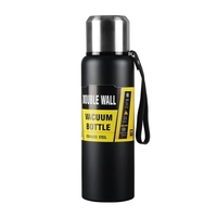 Bouteille à large ouverture isolée sous vide de 17 oz Bouteilles sous vide à double paroi en acier inoxydable Cruche d