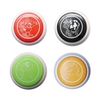 Bouton de compression rond pour caisse de son animal