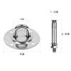 Bouton fixe pour crochets de sacs de sable pour hamac de yoga Jeu de disques fixes Swing portant