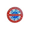 Boutons de broche vaccinés broches en métal de vaccin Badge broches de bouton de notification de destinataire de vaccin 0.9 pouces rondes