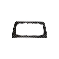 Boutons de commutateur phare en fibre de carbone cadre décoratif couverture garniture tableau de bord autocollant de moulage intérieur pour BMW F30 F31