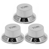 Boutons de contrôle de Volume de tonalité de guitare électrique Kit 1 Volume / 2 sons pour guitare électrique ST / SQ