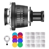 Bowens Mount Optique Snoot Conique Focalize Condenseur Art Effets Spéciaux En Forme De Faisceau De Lumière Cylindre