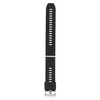 Bracelet de montre 20 mm Bracelet en silicone souple à dégagement rapide avec boucle Bracelet de montre respirant Compatible avec la montre intelligente / traditionnelle de 20 mm
