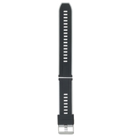Bracelet de montre 20 mm Bracelet en silicone souple à dégagement rapide avec boucle Bracelet de montre respirant Compatible avec la montre intelligente / traditionnelle de 20 mm