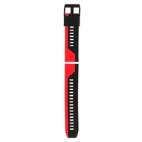Bracelet de montre 20 mm Bracelet en silicone souple à dégagement rapide avec boucle Bracelet de montre respirant Compatible avec la montre intelligente / traditionnelle de 20 mm