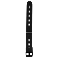 Bracelet de montre 20 mm Bracelet en silicone souple à dégagement rapide avec boucle Bracelet de montre respirant Compatible avec la montre intelligente / traditionnelle de 20 mm