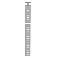 Bracelet de montre 20 mm Bracelet en silicone souple à dégagement rapide avec boucle Bracelet de montre respirant Compatible avec la montre intelligente / traditionnelle de 20 mm