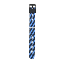 Bracelet de montre 22 mm Bracelet à dégagement rapide en silicone souple avec boucle Bracelet de montre respirant Compatible avec la montre intelligente / traditionnelle de 22 mm