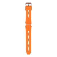 Bracelet de montre 22 mm Bracelet à dégagement rapide en silicone souple avec boucle Bracelet de montre respirant Compatible avec la montre intelligente/traditionnelle de 22 mm