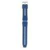 Bracelet de montre 22 mm Bracelet à dégagement rapide en silicone souple avec boucle Bracelet de montre respirant Compatible avec la montre intelligente/traditionnelle de 22 mm