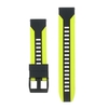 Bracelet de montre 22 mm Bracelet en silicone souple à dégagement rapide avec boucle Bracelet de montre respirant Compatible avec la montre intelligente / traditionnelle de 22 mm