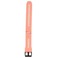 Bracelet de montre 22 mm Bracelet en silicone souple à dégagement rapide avec boucle Bracelet de montre respirant Compatible avec la montre intelligente / traditionnelle de 22 mm