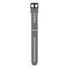 Bracelet de montre 22 mm Bracelet en silicone souple à dégagement rapide avec boucle Bracelet de montre respirant Compatible avec la montre intelligente / traditionnelle de 22 mm