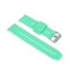 Bracelet de montre en silicone de 20 mm Bracelet de montre à dégagement rapide avec boucle Bracelet de montre respirant doux compatible avec la montre traditionnelle / intelligente de 20 mm