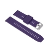 Bracelet de montre en silicone de 22 mm Bracelet de montre à dégagement rapide avec boucle Bracelet de montre respirant doux Compatible avec la montre traditionnelle / intelligente de 22 mm