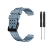 Bracelet de montre en silicone poreux de 22 mm avec tournevis de remplacement pour hommes et femmes compatible avec la montre GARMIN,  noir