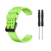 Bracelet de montre en silicone poreux de 22 mm avec tournevis de remplacement pour hommes et femmes compatible avec la montre GARMIN,  noir