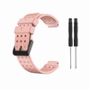 Bracelet de montre en silicone poreux de 22 mm avec tournevis de remplacement pour hommes et femmes compatible avec la montre GARMIN,  noir