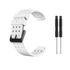 Bracelet de montre en silicone poreux de 22 mm avec tournevis de remplacement pour hommes et femmes compatible avec la montre GARMIN,  noir