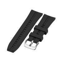 Bracelet de montre en silicone pour bracelet de montre de 22 mm