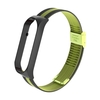 Bracelet de montre intelligente Bracelet de remplacement Bracelet de montre Ceinture Double boucle élastique Bracelet en métal en acier inoxydable Compatible avec Xiaomi Mi Band 5